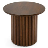 Merlin End Table in Walnut from Ashcroft Furniture - Luna Furniture