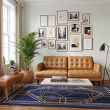 Montana Tan Leather Sofa from Ashcroft Furniture - Luna Furniture