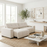 Corston Beige Linen PWR Slider Sofa from Ashcroft Furniture - Luna Furniture