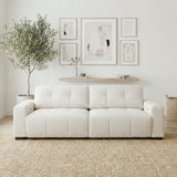 Corston Beige Linen PWR Slider Sofa from Ashcroft Furniture - Luna Furniture