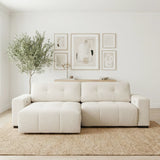 Corston Beige Linen PWR Slider Sofa from Ashcroft Furniture - Luna Furniture