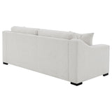 Ashlyn Sand Fabric Upholstered Track Arm Sofa from Coaster - Luna Furniture
