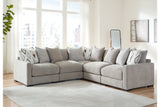 Aslan Court Pebble 5-Piece Sectional from Ashley - Luna Furniture