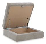 Aslan Court Pebble 5-Piece Sectional with Ottoman from Ashley - Luna Furniture