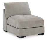 Aslan Court Pebble 6-Piece LAF Chaise Sectional from Ashley - Luna Furniture
