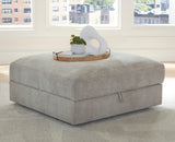 Aslan Court Pebble 6-Piece Sectional with Ottoman from Ashley - Luna Furniture