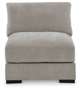 Aslan Court Pebble Armless Chair from Ashley - Luna Furniture