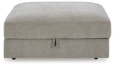Aslan Court Pebble Ottoman With Storage from Ashley - Luna Furniture