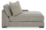 Aslan Court Pebble Right-Arm Facing Corner Chaise from Ashley - Luna Furniture