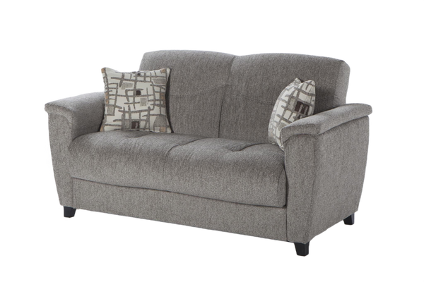 Aspen Aristo Light Brown Loveseat