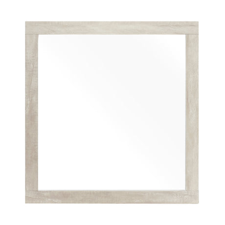 Aspen Gray Oak Mirror (Mirror Only) from Homelegance - Luna Furniture