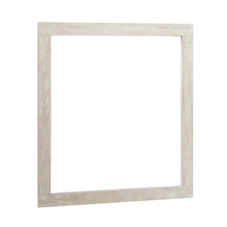 Aspen Gray Oak Mirror (Mirror Only) from Homelegance - Luna Furniture
