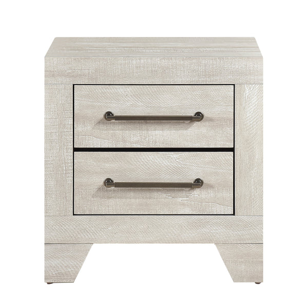 Aspen Gray Oak Nightstand