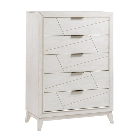 Asteria Antique White Chest from Homelegance - Luna Furniture
