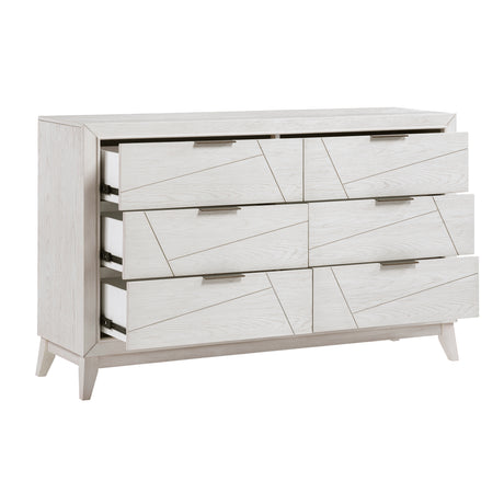Asteria Antique White Dresser from Homelegance - Luna Furniture