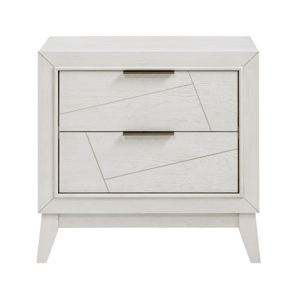 Asteria Antique White Nightstand
