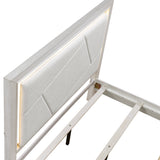 Asteria Antique White Queen Panel Bed from Homelegance - Luna Furniture