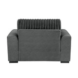 Athena Dark Gray Chair from Homelegance - Luna Furniture