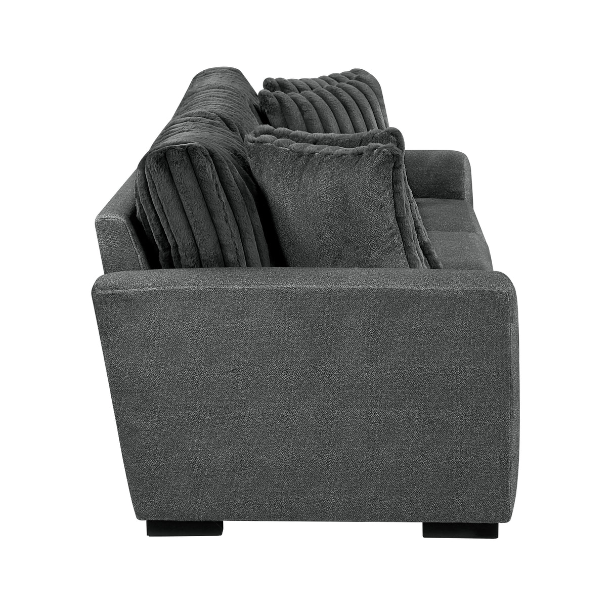 Athena Dark Gray Sofa from Homelegance - Luna Furniture