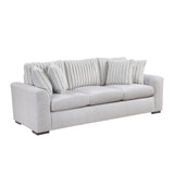 Athena Gray Sofa and Loveseat from Homelegance - Luna Furniture