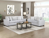 Athena Gray Loveseat from Homelegance - Luna Furniture