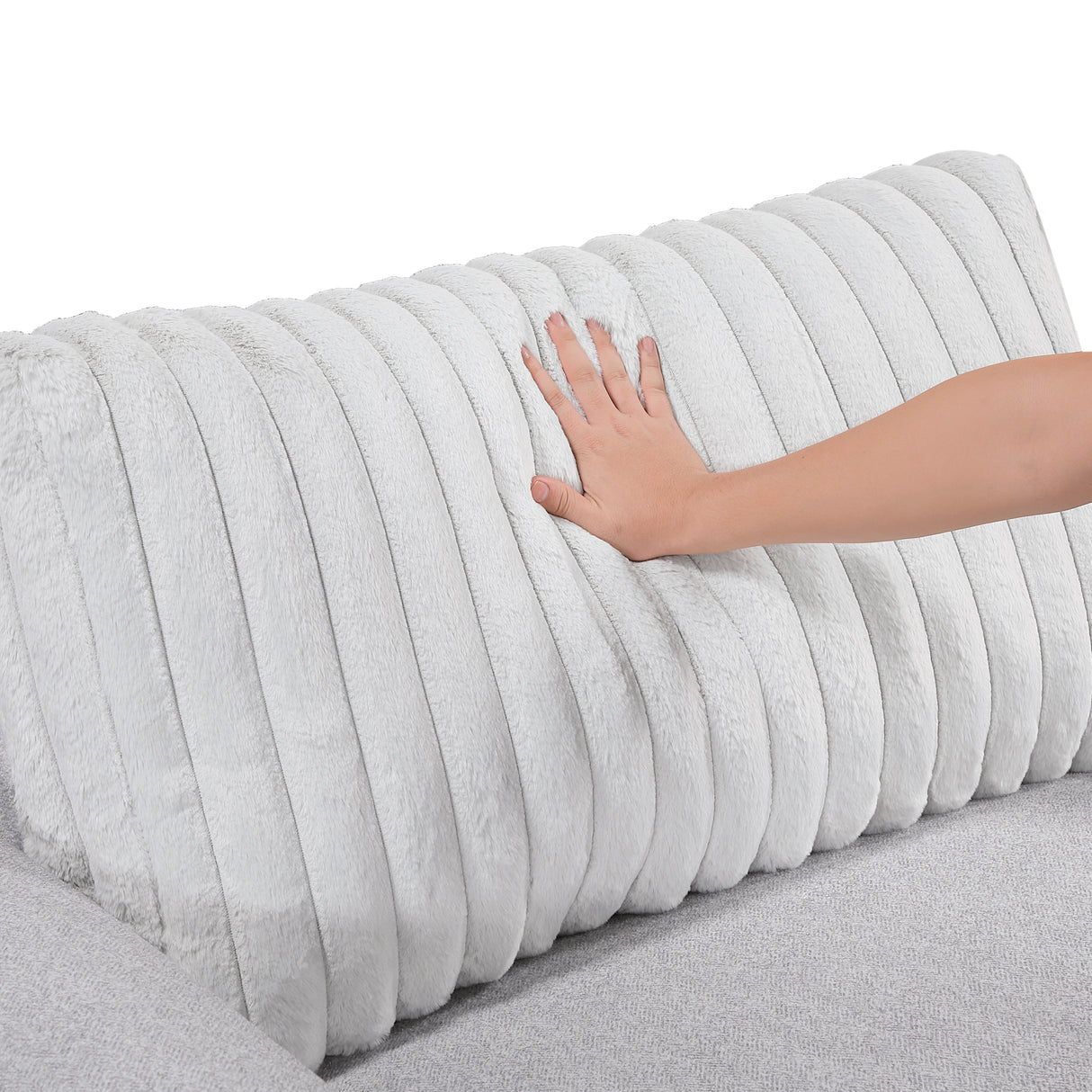 Athena Gray Sofa from Homelegance - Luna Furniture