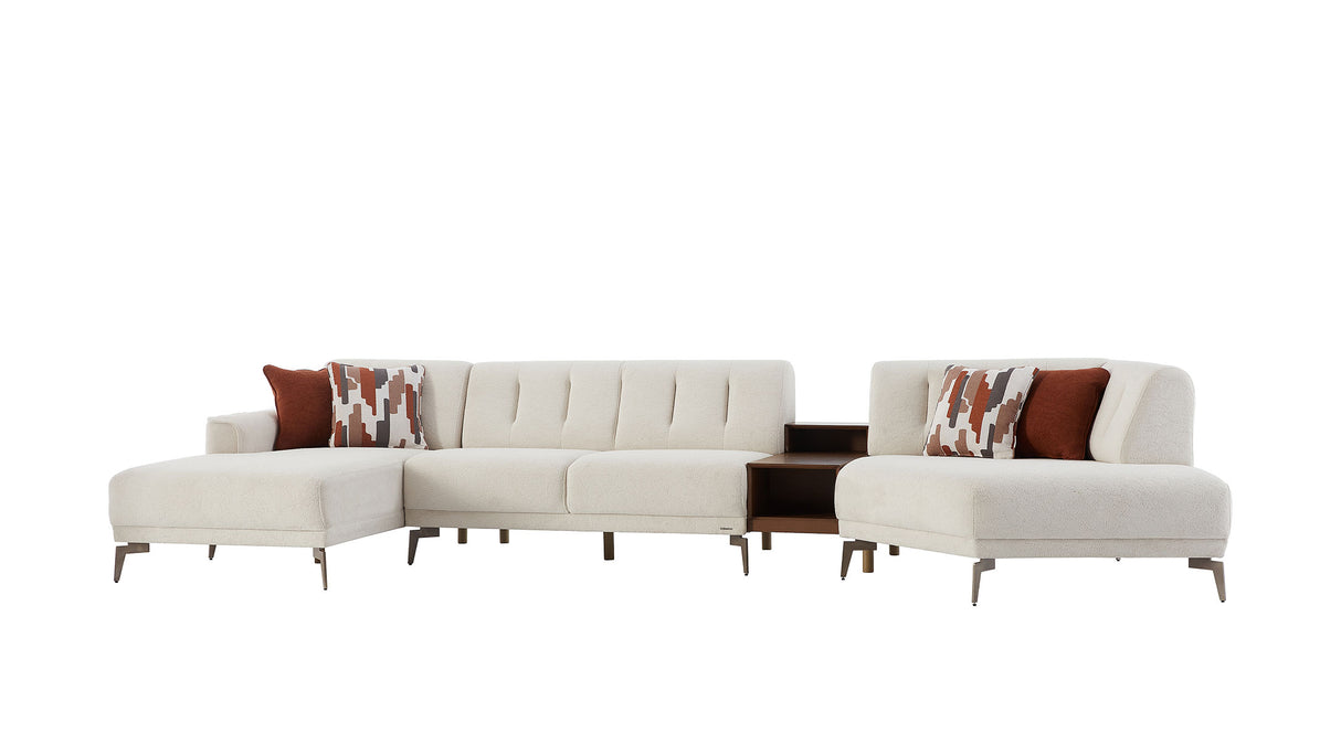 Atlanta Pearl 4-Piece Modular Sectional from Bellona - Luna Furniture
