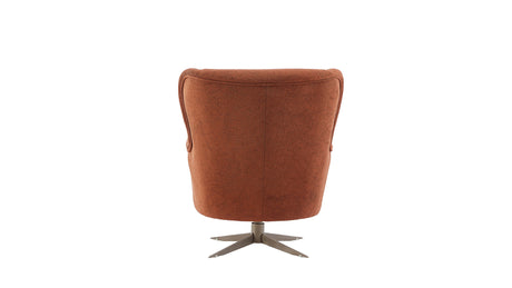 Atlanta Peru Brick Swivel Chair from Bellona - Luna Furniture