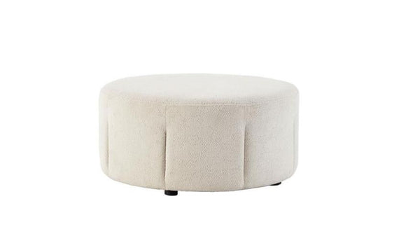 Atlanta Peru Cream Ottoman