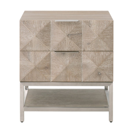 Atlas 2-drawer Nightstand from Essentials For Living - Luna Furniture