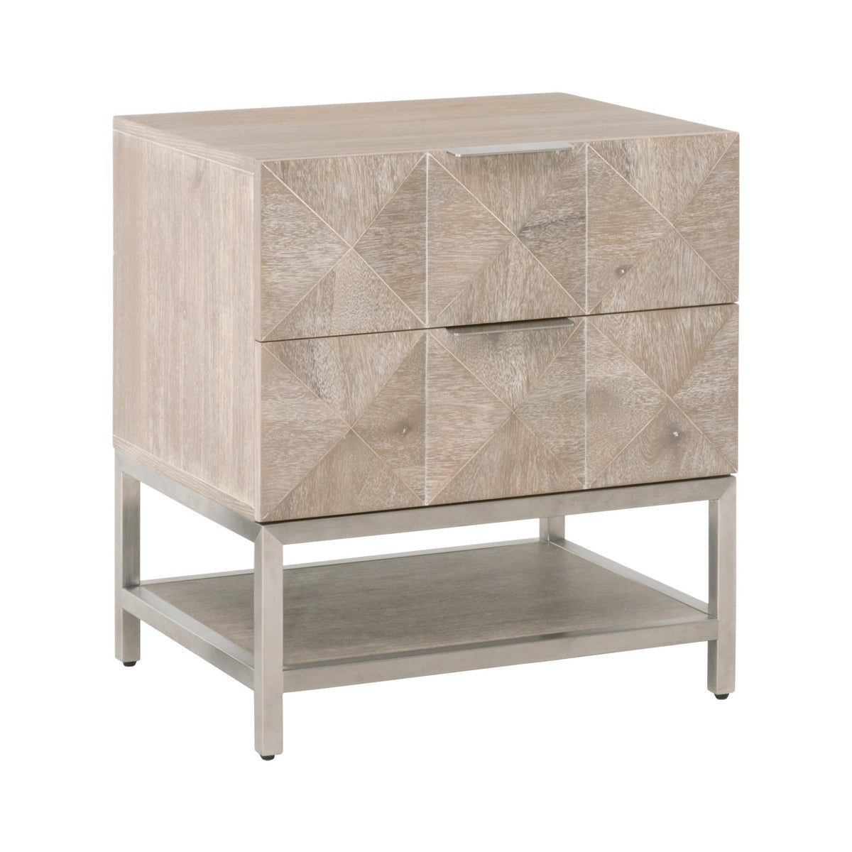 Atlas 2-drawer Nightstand from Essentials For Living - Luna Furniture