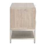Atlas 2-drawer Nightstand from Essentials For Living - Luna Furniture