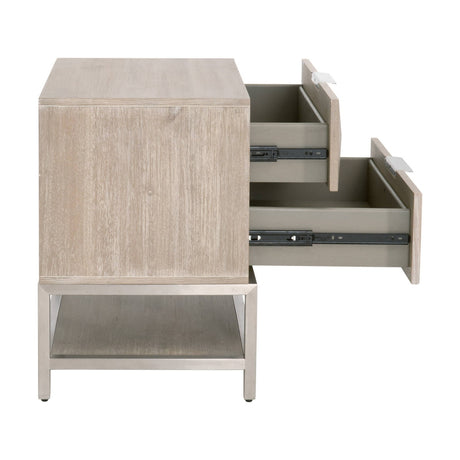 Atlas 2-drawer Nightstand from Essentials For Living - Luna Furniture