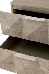 Atlas 2-drawer Nightstand from Essentials For Living - Luna Furniture