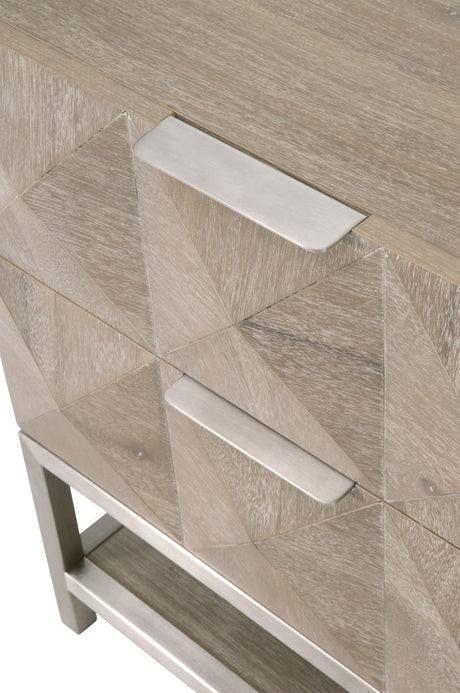 Atlas 2-drawer Nightstand from Essentials For Living - Luna Furniture