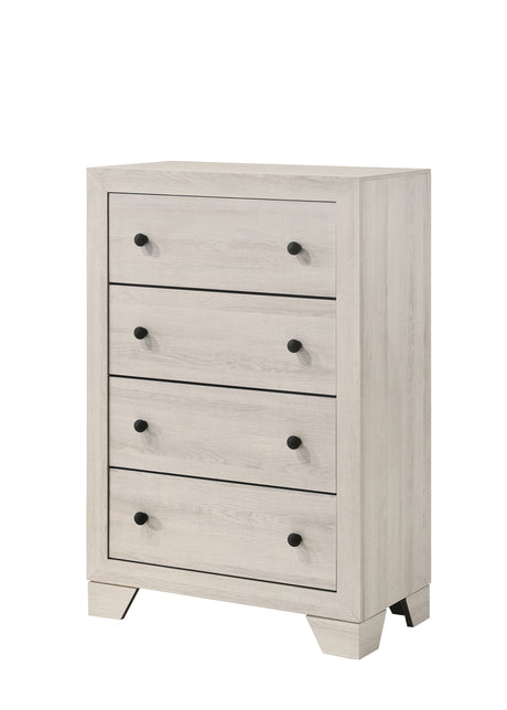 Atticus White Platform Youth Bedroom Set from Crown Mark - Luna Furniture