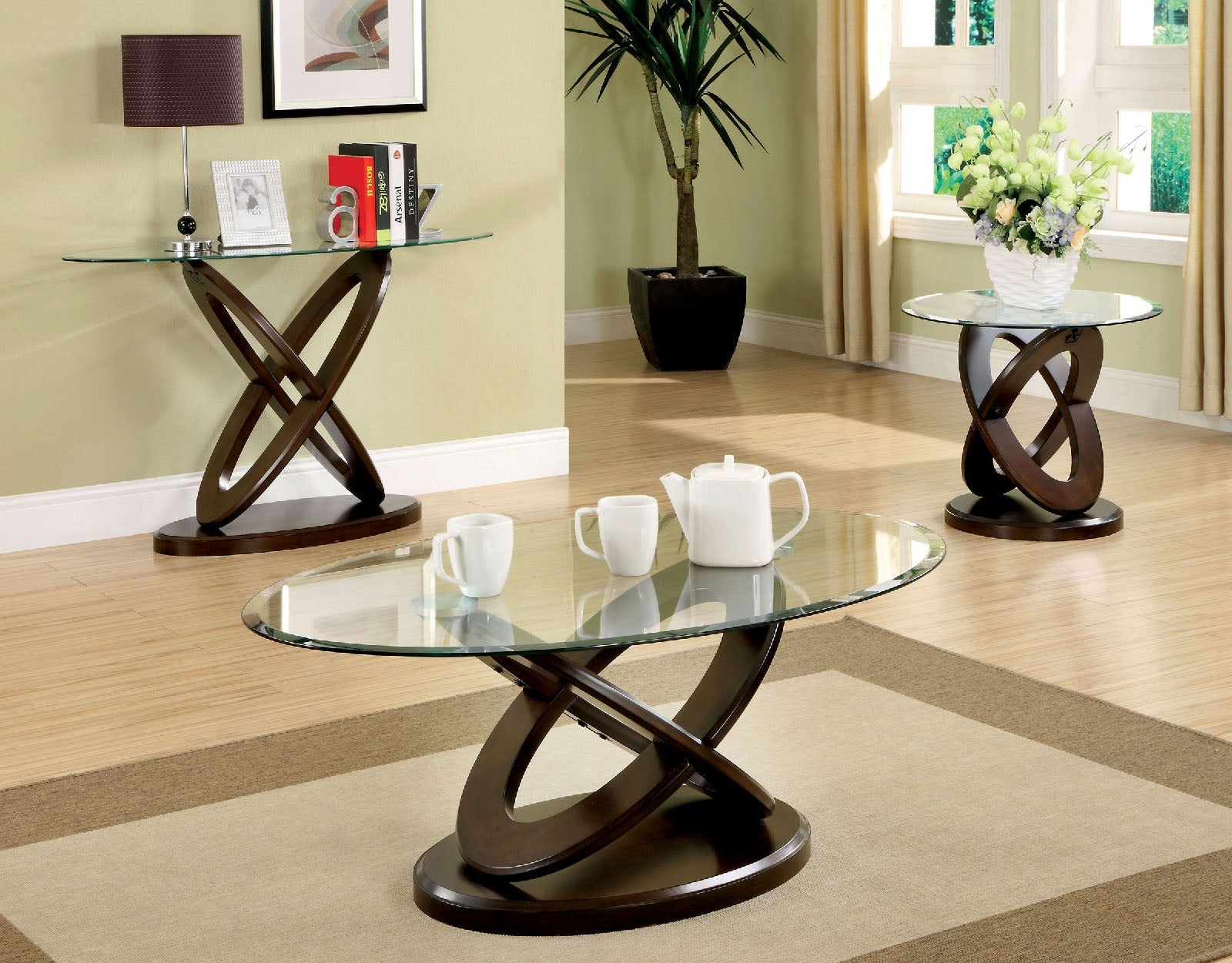 Furniture of America Atwood End Table - Thumbnail 2