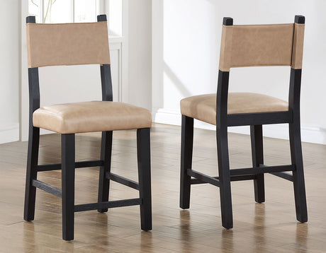 Aubrey Black Counter Height Dining Set from Steve Silver - Luna Furniture