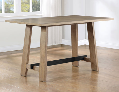 Aubrey Driftwood Counter Height Dining Set from Steve Silver - Luna Furniture