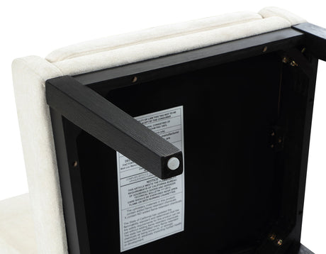 Aubrey Parsons Chair, Black finish from Steve Silver - Luna Furniture