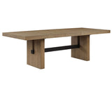 Aubrey Waxed Driftwood Extendable Dining Table from Steve Silver - Luna Furniture