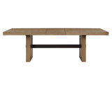 Aubrey Waxed Driftwood Extendable Dining Table from Steve Silver - Luna Furniture