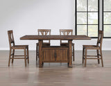 Auburn Dark Tobacco Counter Height Set from Steve Silver - Luna Furniture