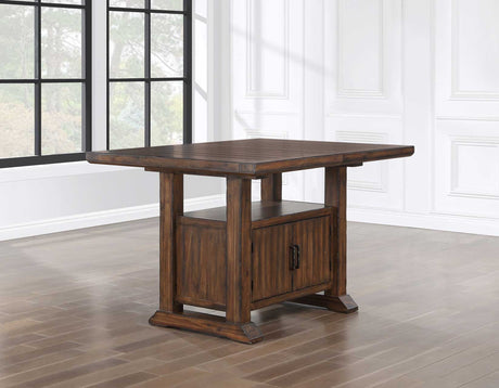 Auburn Dark Tobacco Counter Height Set from Steve Silver - Luna Furniture