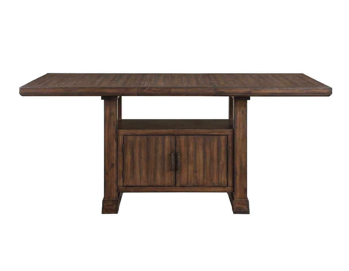 Auburn Dark Tobacco Counter Height Set from Steve Silver - Luna Furniture
