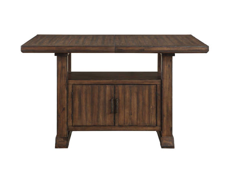 Auburn Dark Tobacco Counter Height Set from Steve Silver - Luna Furniture