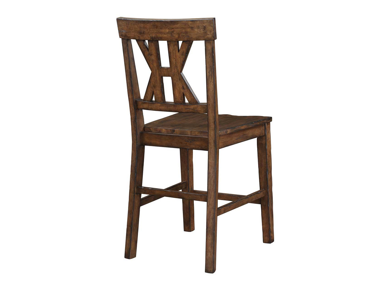 Auburn Dark Tobacco Counter Height Set from Steve Silver - Luna Furniture