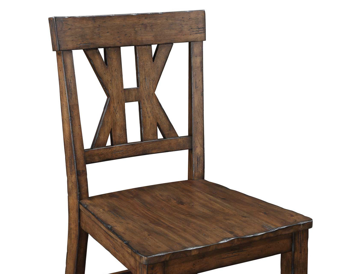 Auburn Dark Tobacco Counter Height Set from Steve Silver - Luna Furniture