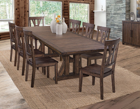 Auburn Dark Tobacco Dining Room Set from Steve Silver - Luna Furniture