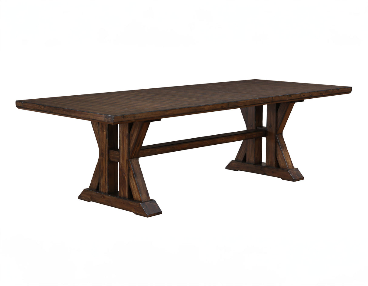 Auburn 86-106-inch Dining Table with 2-20 inch Leaves from Steve Silver - Luna Furniture